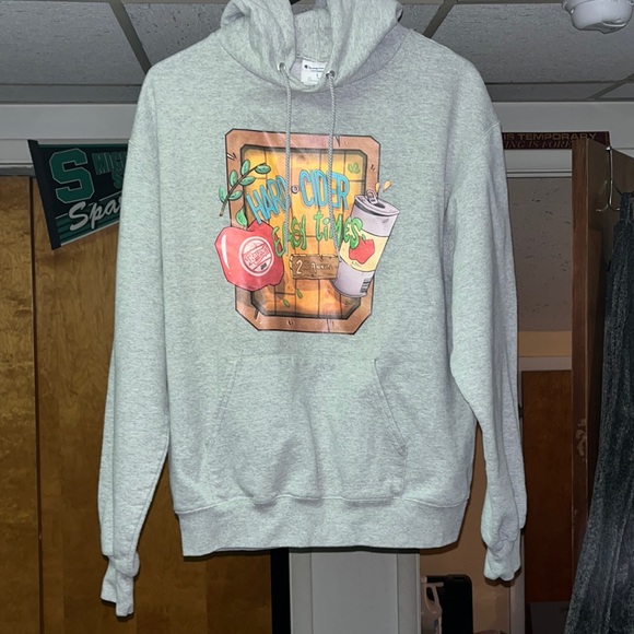 Champion Other - Champion Hard Cider, Easy Times Hoodie Sz L